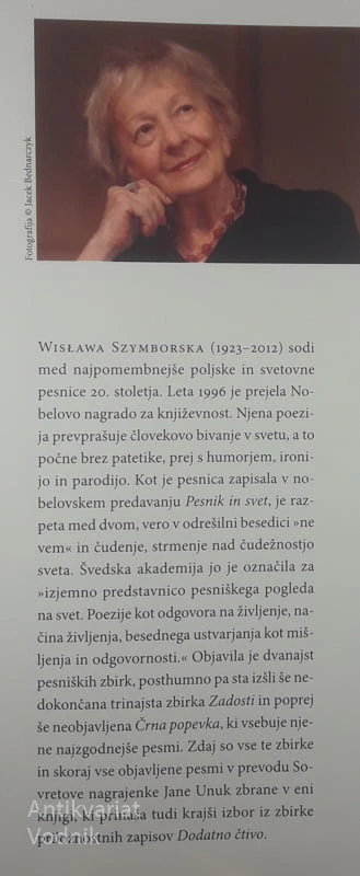 RADOST PISANJA, Wislawa Szymborska