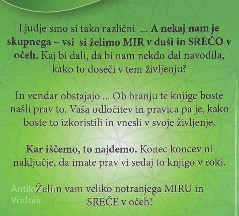 NAJDI SVOJO SREČO IN MIR, Petra Škarja