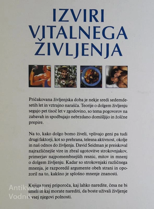 IZVIRI VITALNEGA ŽIVLJENJA, David Seidman