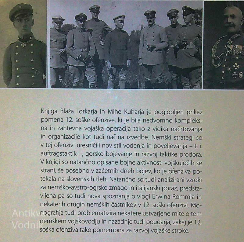 ZADNJA BITKA NA SOČI 1917, Blaž Torkar in Miha Kuhar