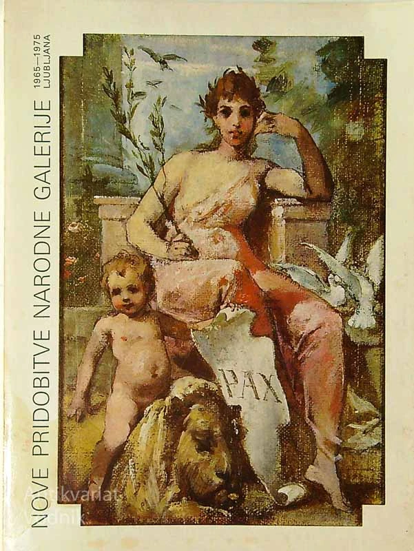 NOVE PRIDOBITVE NARODNE GALERIJE 1965-1975, Anica Cevc
