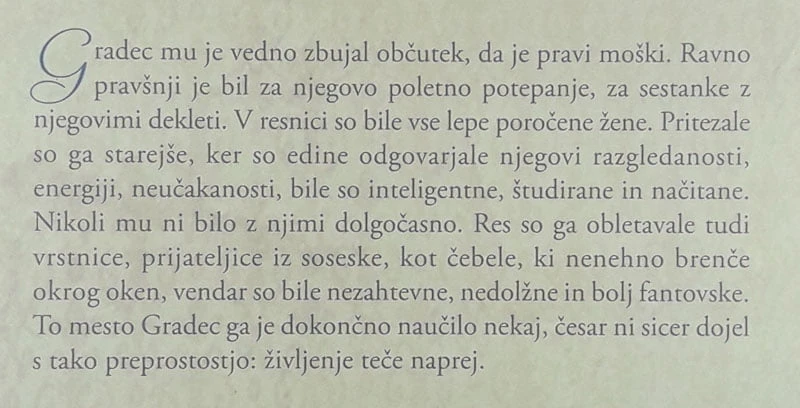 SLIKE V ZRCALU, Marko Kos