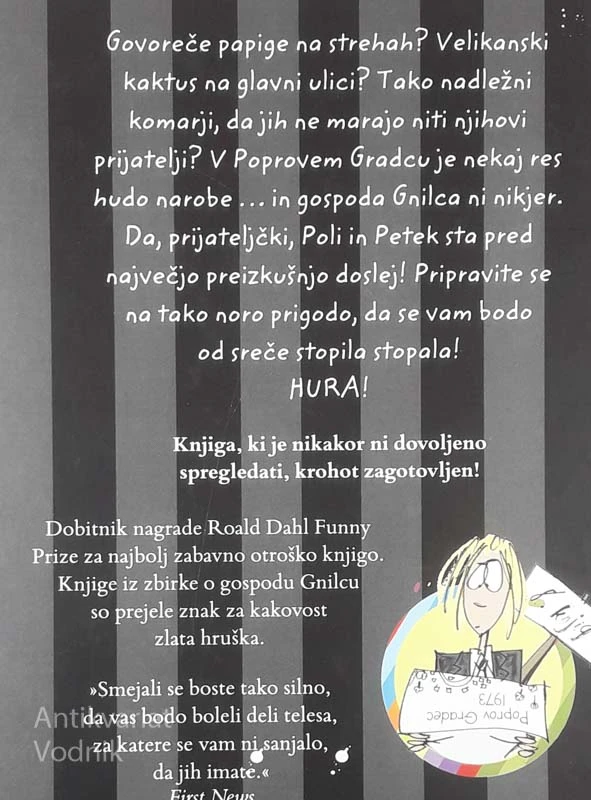 GOSPOD GNILC IN TAJNO SKRIVALIŠČE, Andy Stanton