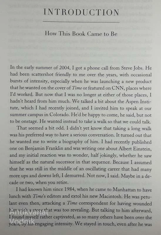 STEVE JOBS, Walter Isaacson