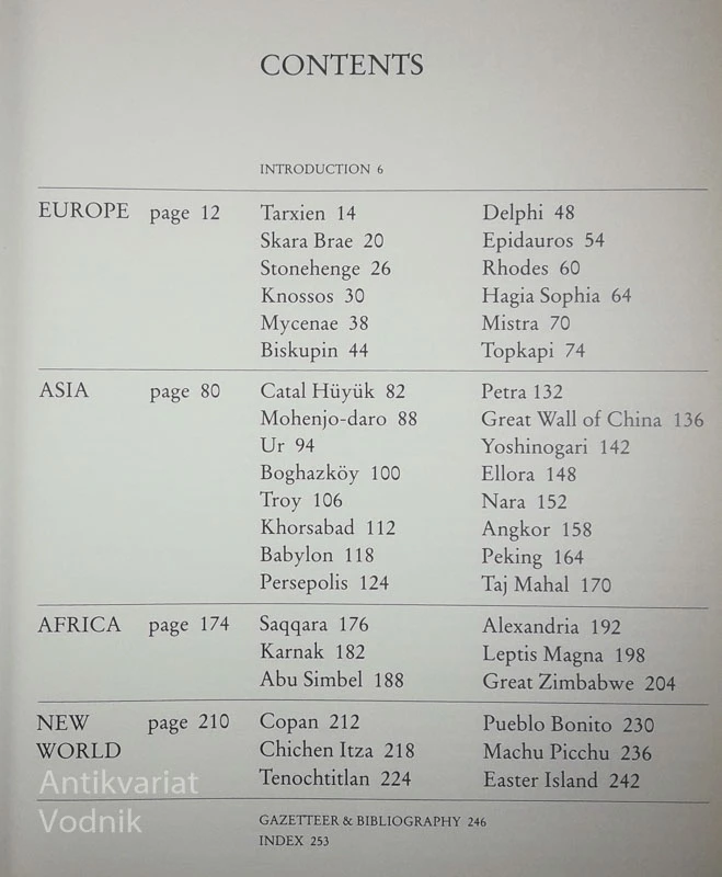 ENCYCLOPEDIA OF MYSTERIOUS PLACES, Robert Ingpen & Philip Wilkinson
