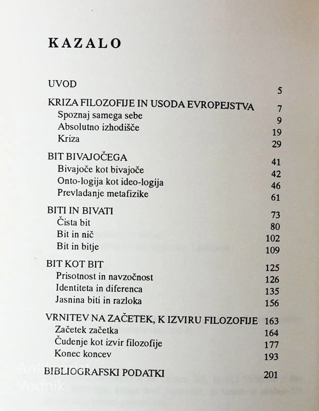 ONTOLOŠKA DIFERENCA, Tine Hribar (s podpisom avtorja)