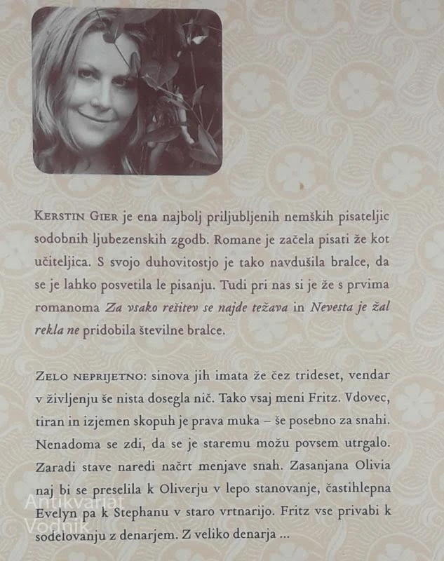 NESPOODBNA PONUDBA, Kerstin Gier