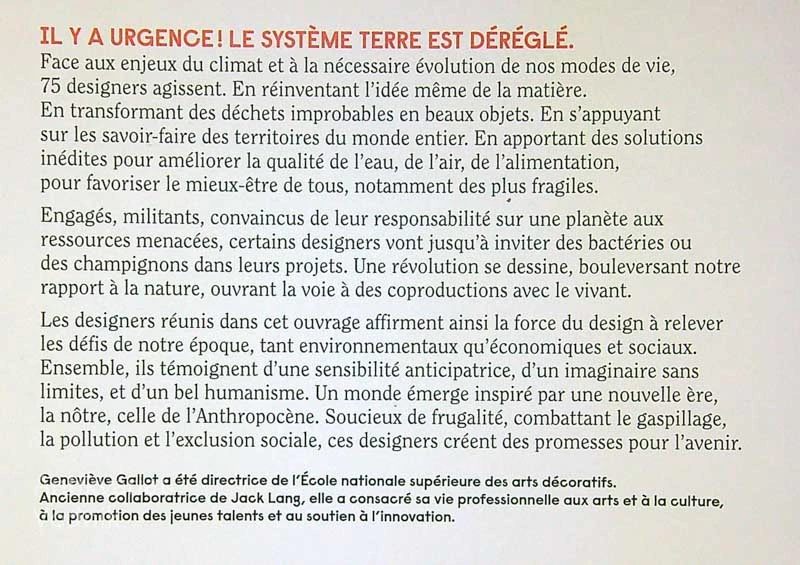 75 DESIGNERS POUR UN MONDE DURABLE, Geneviève Gallot