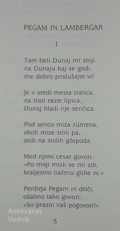 DESETNICA, SLOVENSKE LJUDSKE PESMI