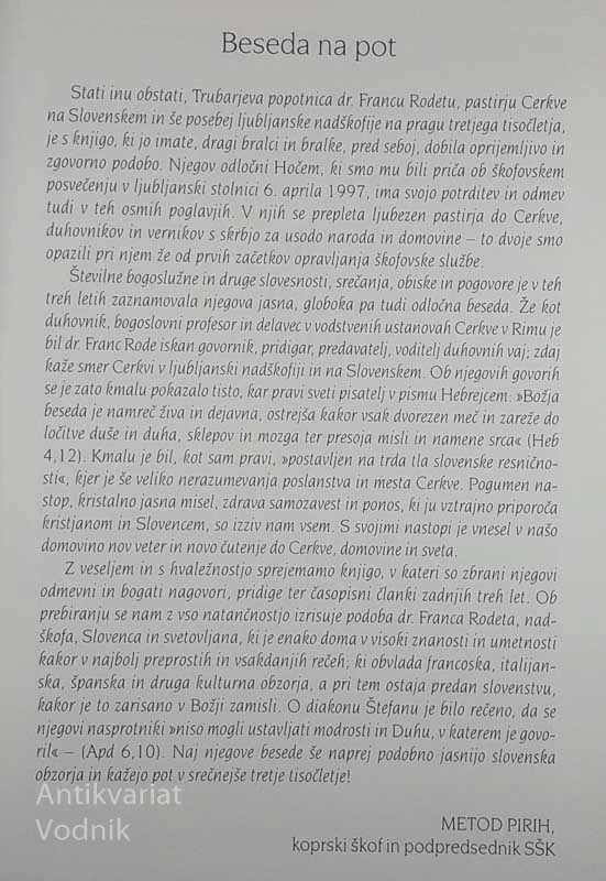 STATI INU OBSTATI, Franc Rode