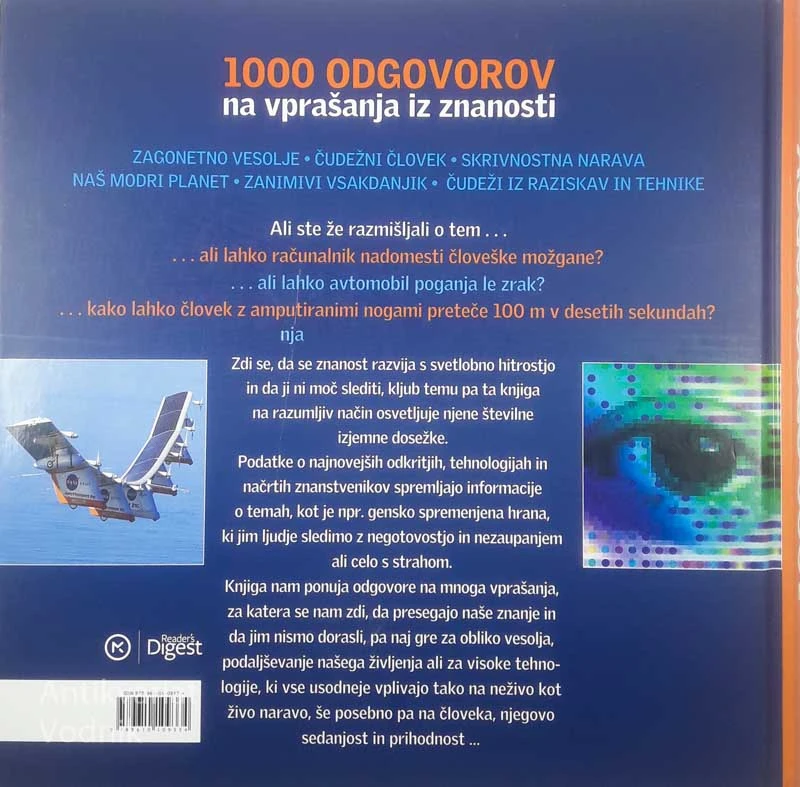 1000 ODGOVOROV NA VPRAŠANJA IZ ZNANOSTI