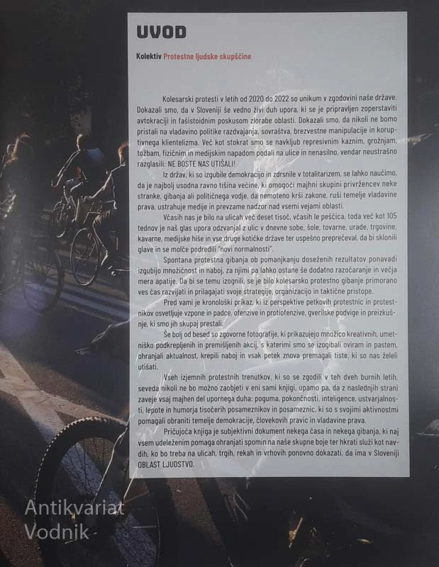 105 PETKOV; KOLESARSKI PROTESTI 2020-2022, več avtorjev