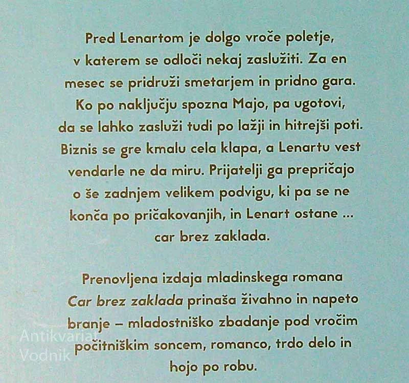 CAR BREZ ZAKLADA, Slavko Pregl