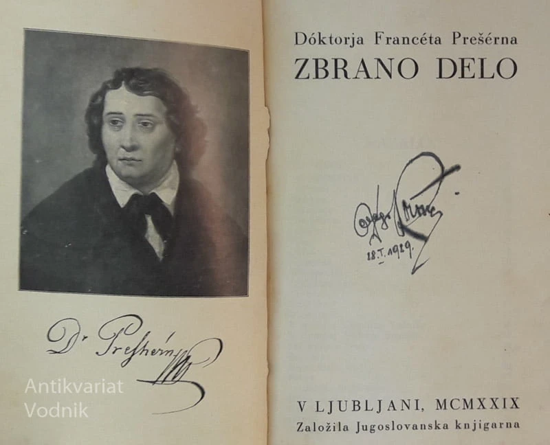 ZBRANO DELO doktorja Franceta Prešerna