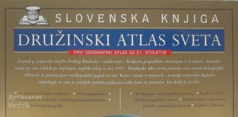 DRUŽINSKI ATLAS SVETA
