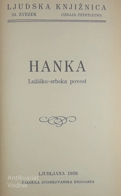 HANKA, A. Marby