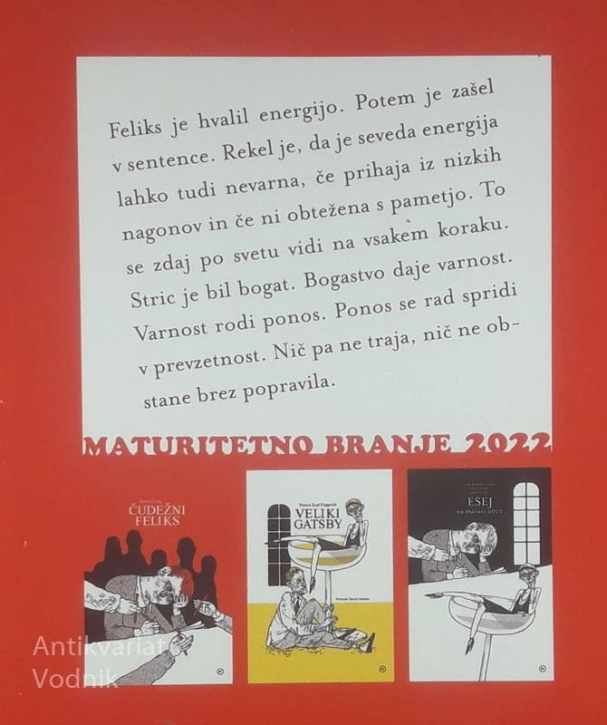 ČUDEŽNI FELIKS, Andrej Hieng
