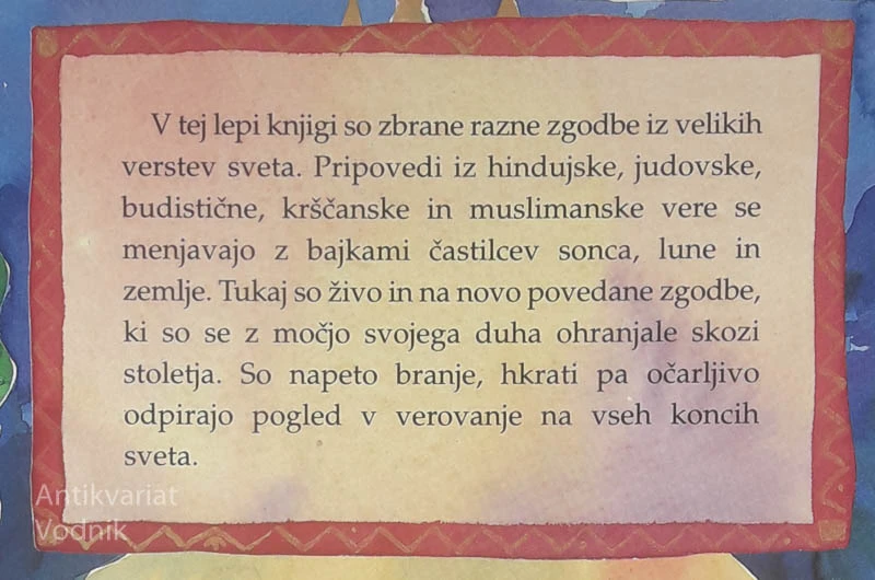 VERSKE ZGODBEM; NAJLEPŠE ZGODBE IZ SVETOVNIH RELIGIJ, Anita Ganeri