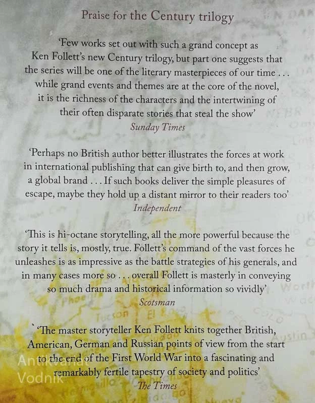 EDGE OF ETERNITY, Ken Follett