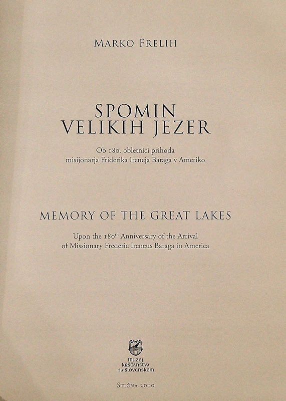 SPOMIN VELIKIH JEZER, Marko Frelih