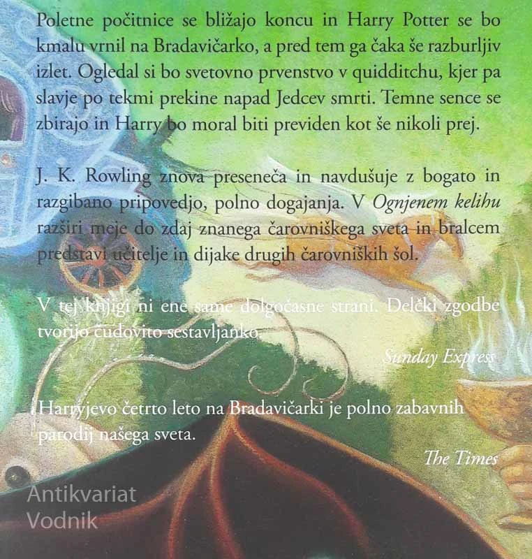 HARRY POTTER: OGNJENI KELIH, J. K. Rowling