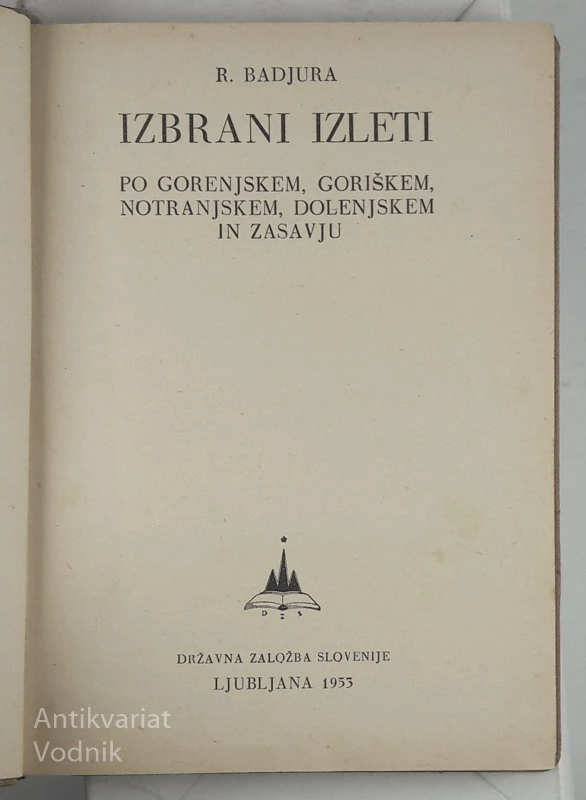 IZBRANI IZLETI, R. Badjura