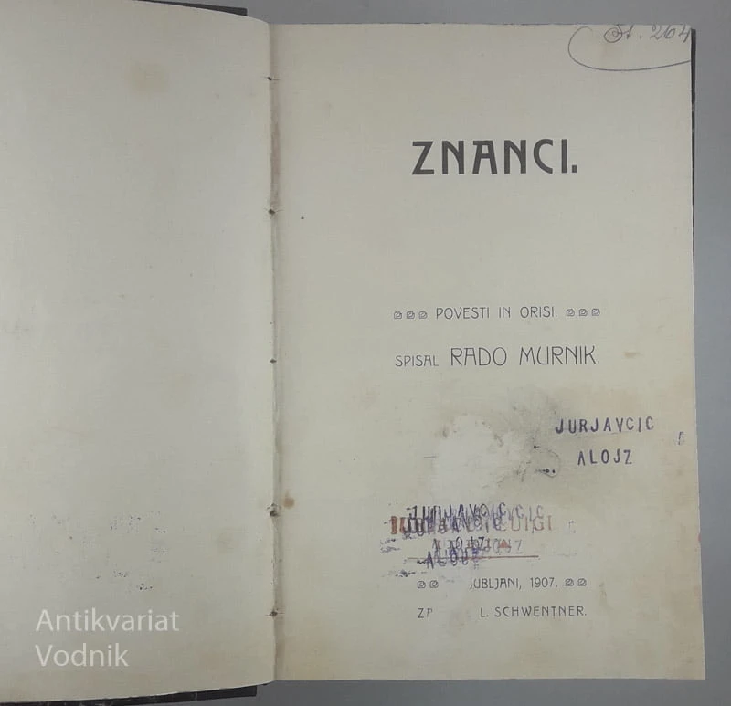 ZNANCI., Rado Murnik