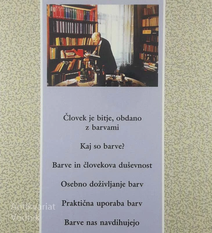 PSIHOLOGIJA BARV, Anton Trstenjak