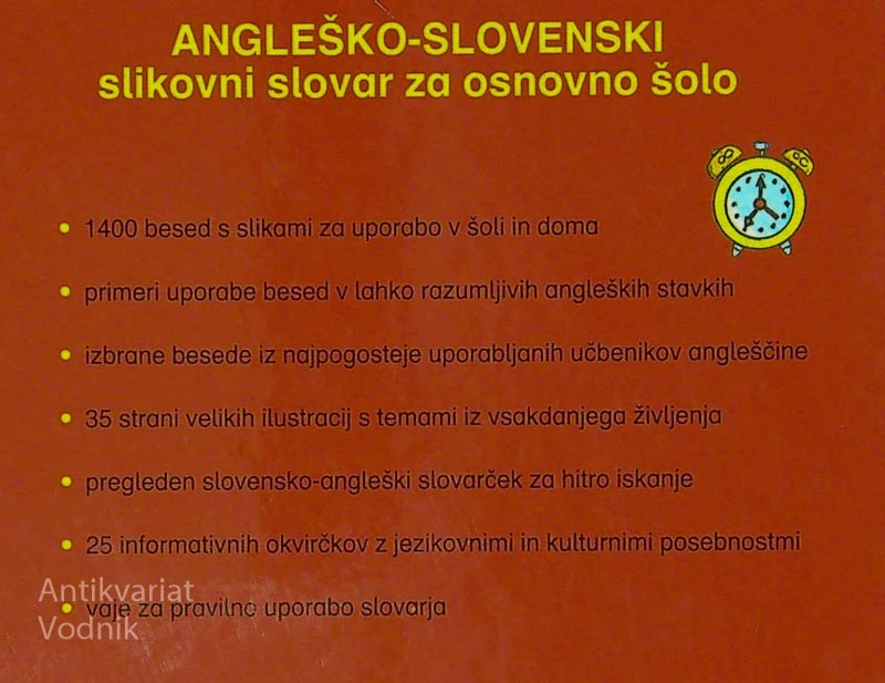 ANGLEŠKO-SLOVENSKI SLIKOVNI SLOVAR ZA OSNOVNO ŠOLO