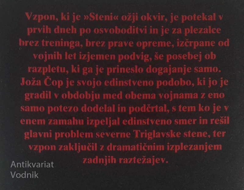 STENA, Tone Svetina (1. in 2. knjga)