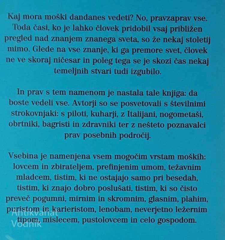 KNJIGA ZA MOŠKE, E.Augustin, P. v. Keisenberg, C. Zaschke