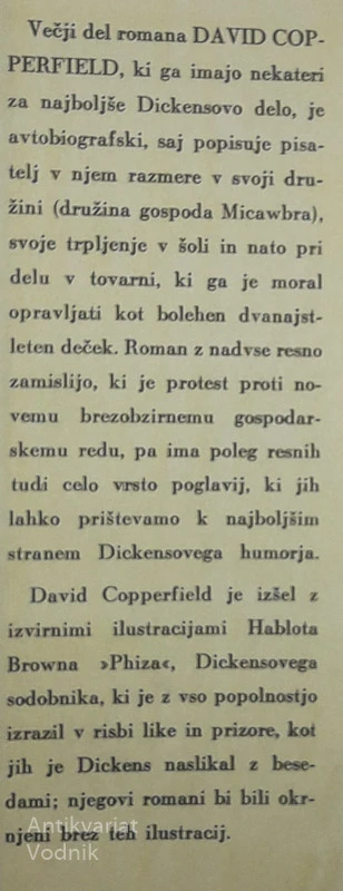 DAVID COPPERFIELD, Charles Dickens