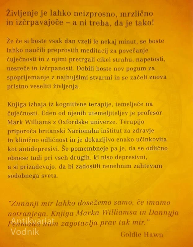 ČUJEČNOST, Mark Williams in Danny Penman
