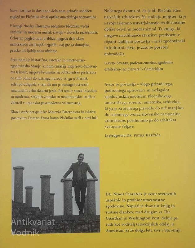 VEČNI ARHITEKT, Noah Charney