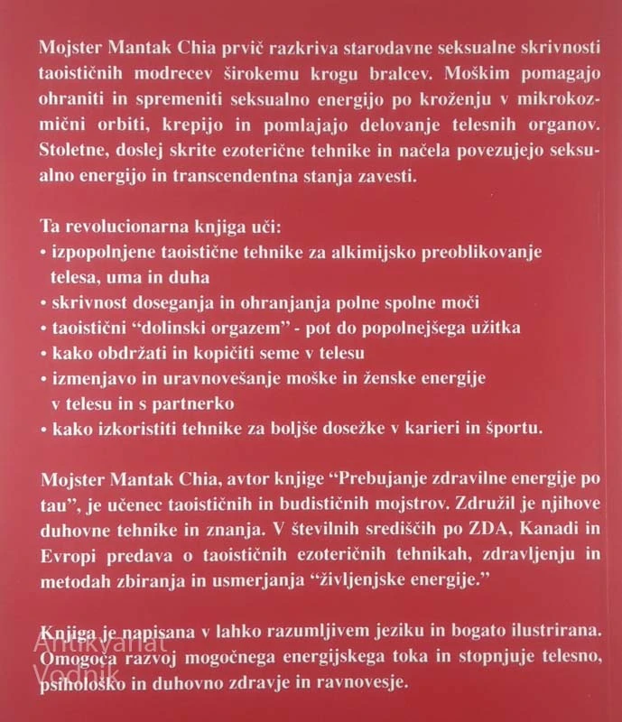 TAO LJUBEZNI; NEGA MOŠKE SEKSUALNE ENERGIJE, Mantak Chia in Michael Winn