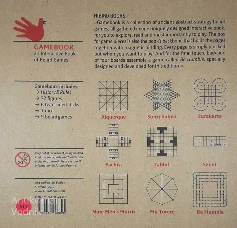 GAME BOOK; AN INTERACTIVE BOOK OF BOARD GAMES