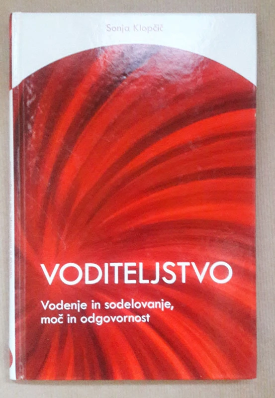VODITELJSTVO. Vodenje in sodelovanje, moč in odgovornost. Sonja Klopčič