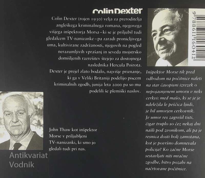 MAŠA ZA MRLIČE, Colin Dexter