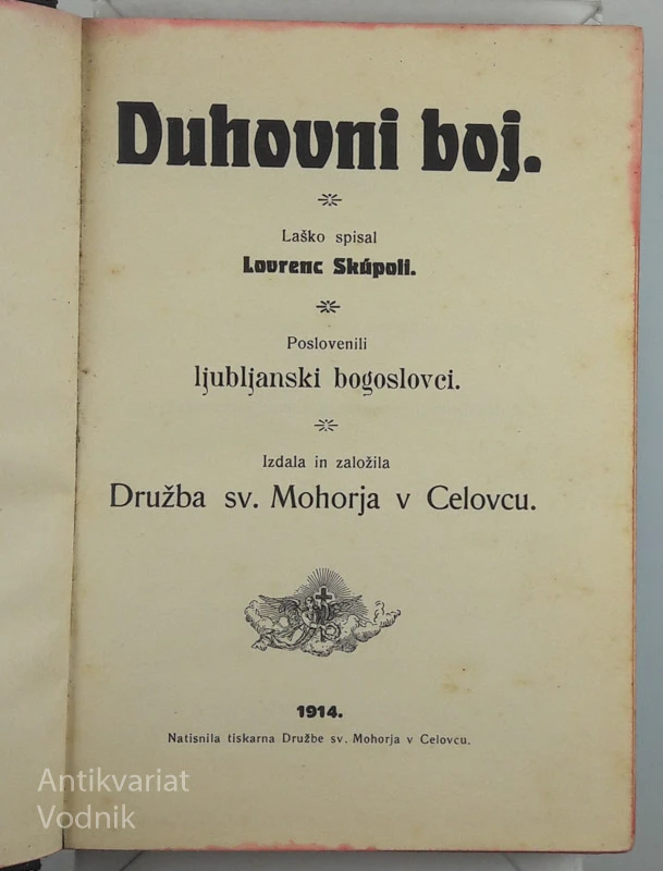 DUHOVNI BOJ, Lovrenc Skupoli
