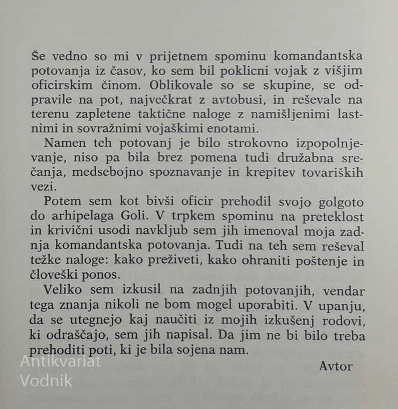ARHIPELAG GOLI, Janez Jezeršek-Sokol