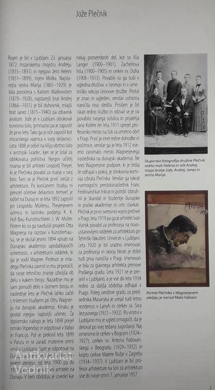PLEČNIKOVA ARHITEKTURA, Andrej Hrausky