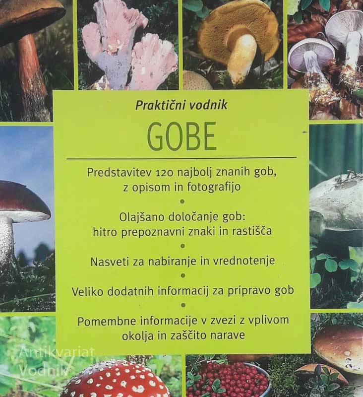 PRAKTIČNI VODNIK: GOBE