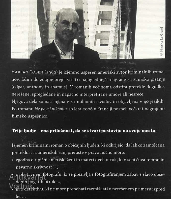 OSTANI BLIZU, Harlan Coben
