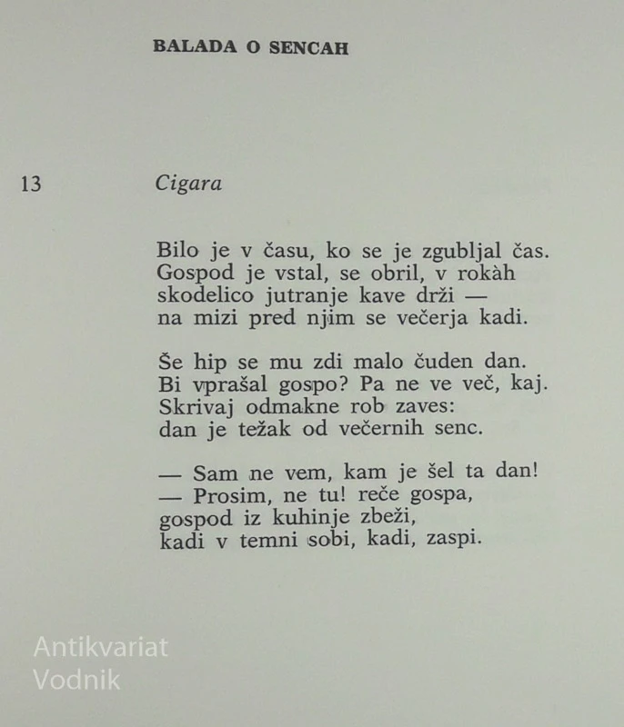 ŠKARJE, Gregor Strniša