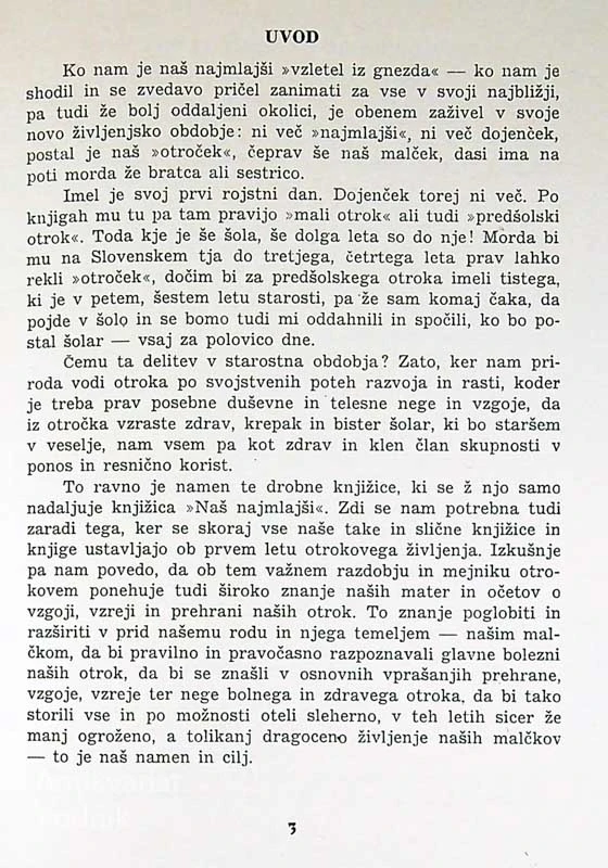 NAŠ OTROČEK, dr. Marij Avčin