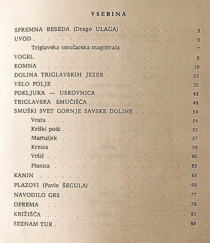 TURNI SMUKI; JULIJSKE ALPE, več avtorjev