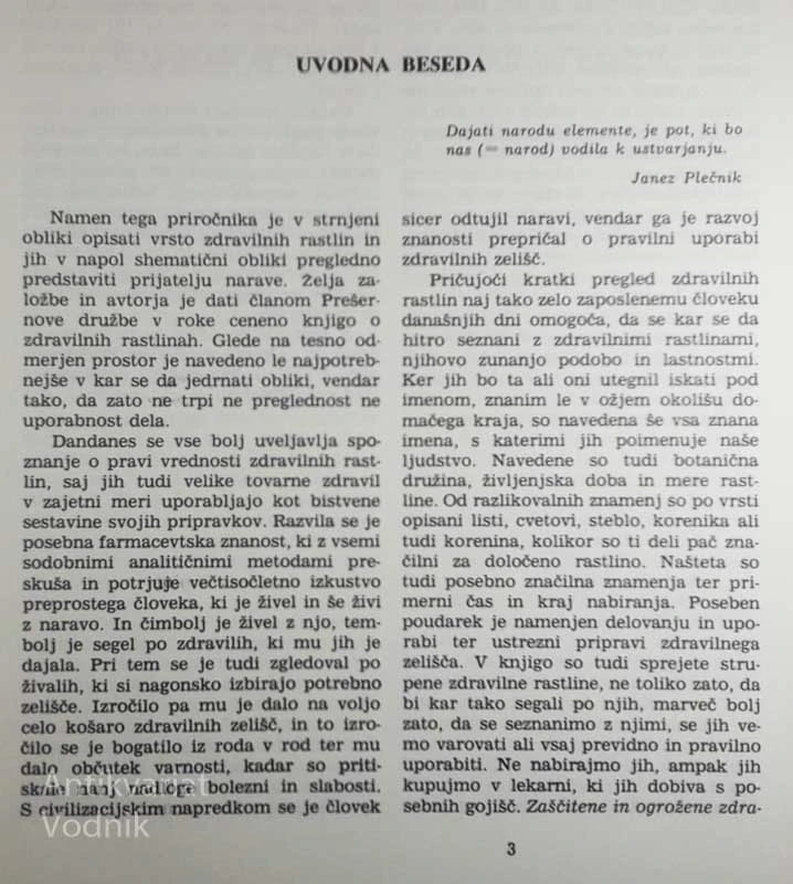 ZDRAVJE IZ RASTLIN, Dr. Franjo Smerdu