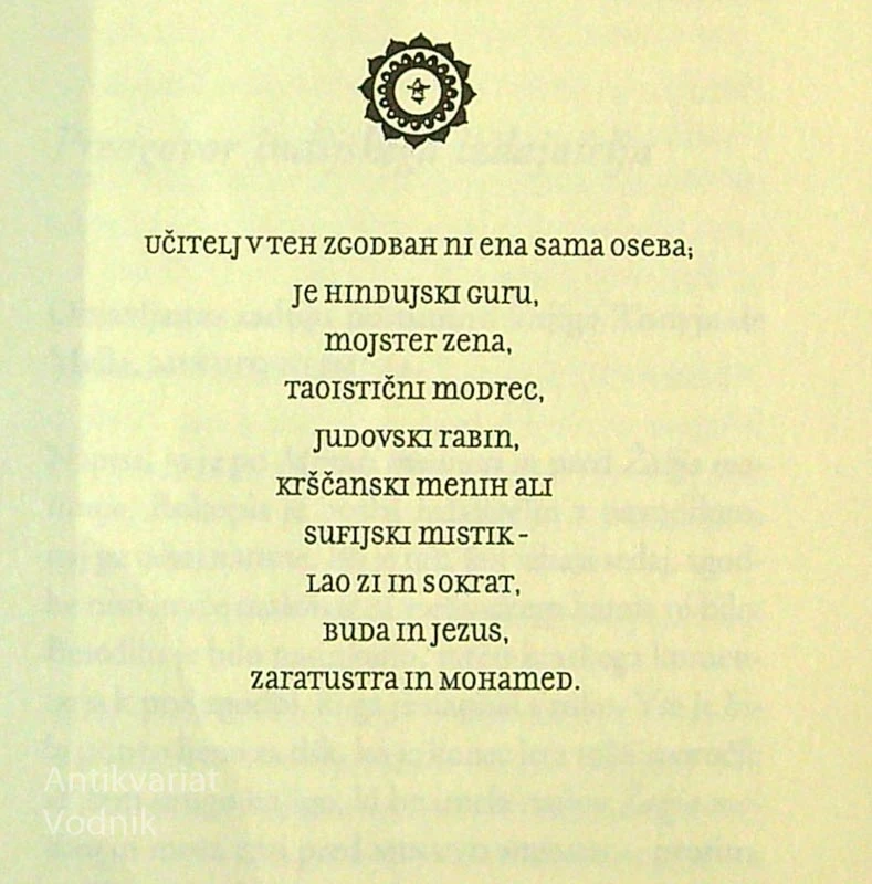 MINUTA NESMISLA, Anthony de Mello S. J.