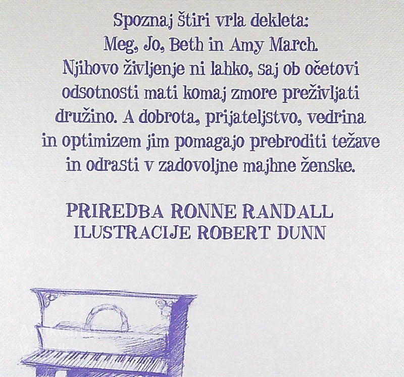 MALE ŽENSKE, Louisa May Alcott