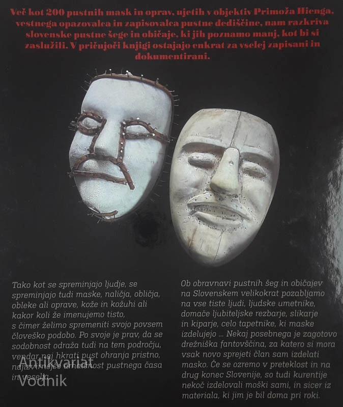 POD MASKO SKRIT IN NORČAVO ODKRIT, Primož Hieng